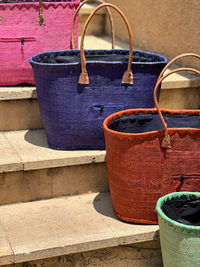 Madagascar Straw Bag