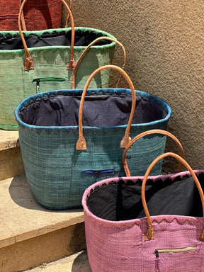Madagascar Straw Bag