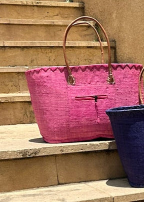 Madagascar Straw Bag