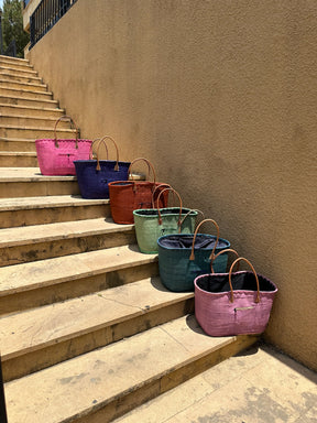 Madagascar Straw Bag