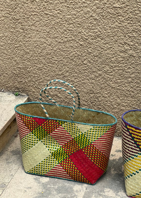 Africa Straw Basket Bag
