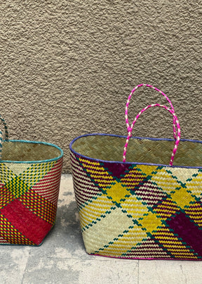 Africa Straw Basket Bag