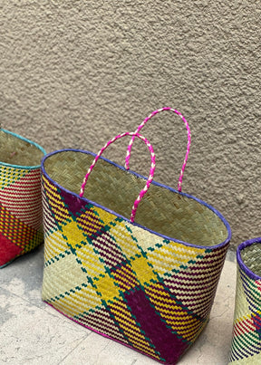 Africa Straw Basket Bag