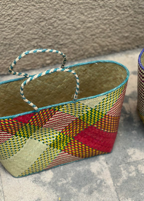 Africa Straw Basket Bag