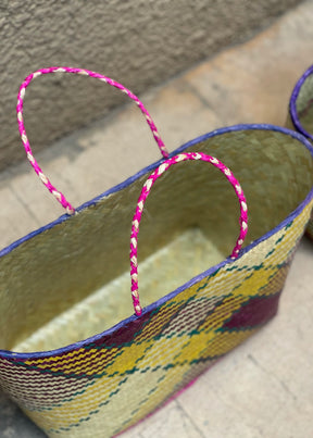 Africa Straw Basket Bag
