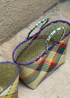 Africa Straw Basket Bag