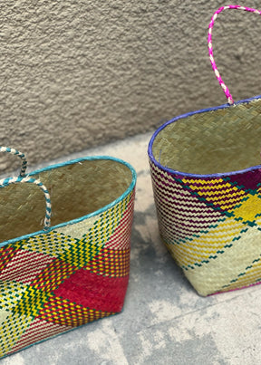 Africa Straw Basket Bag