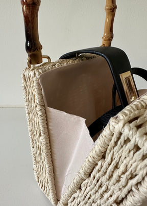 Cindy Straw Bag