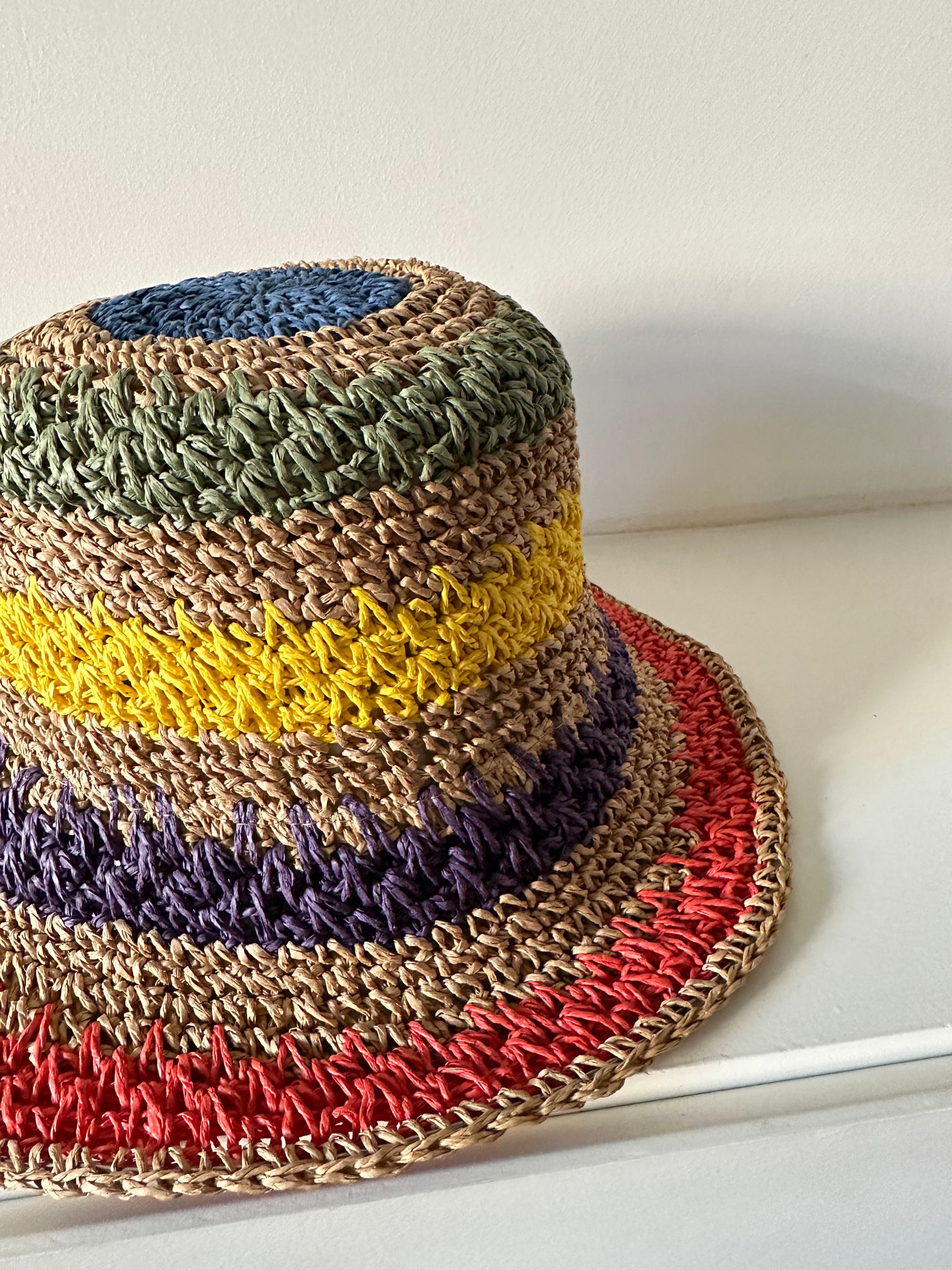 Joya Straw Bucket Hat