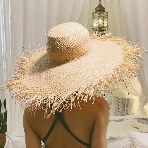 Lilou Floppy Straw Hat