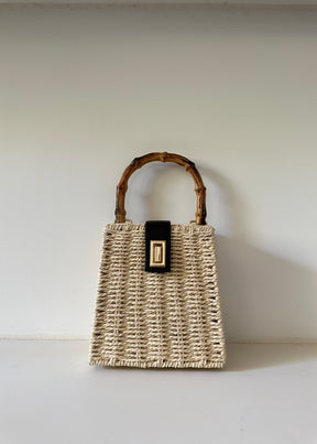 Cindy Straw Bag
