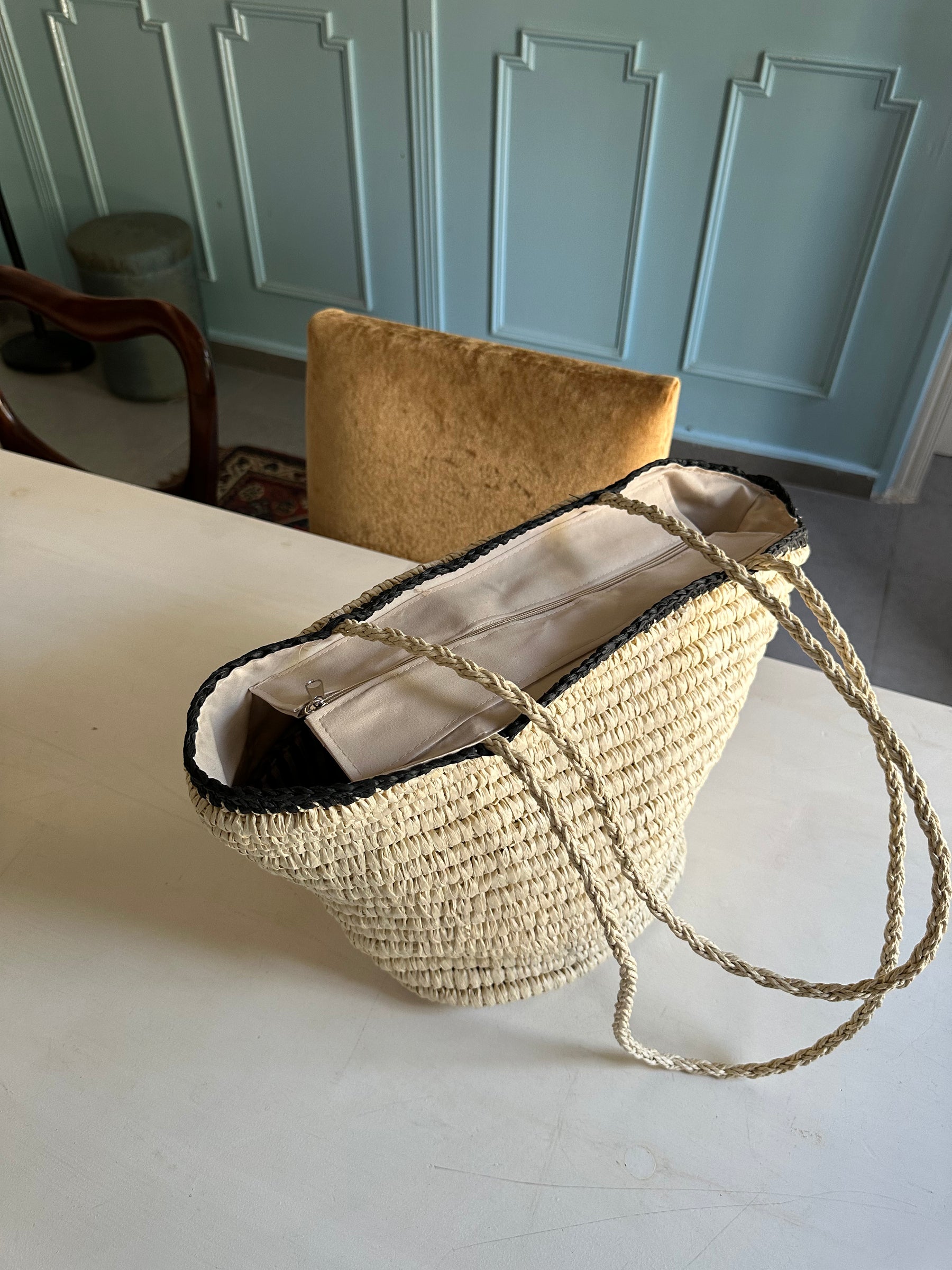 Ellie Straw Bag