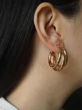 Nina Triple Hoops