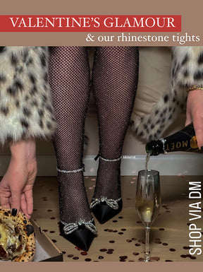 Rhinestone Tights