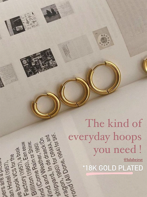 Everyday Bold Hoops