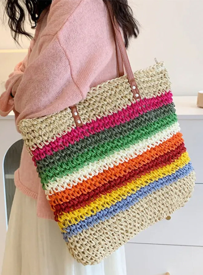 Joy Straw Bag