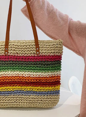 Joy Straw Bag