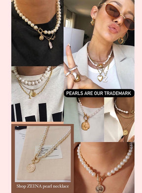 Zeina Pearl Necklace