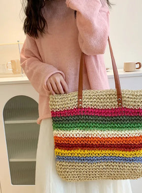 Joy Straw Bag